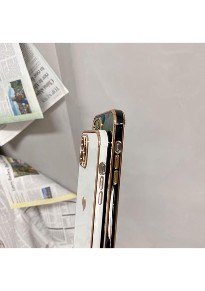 iPhone 12 Pro Max Kılıf ile Uyumlu, Lüks Kaplama Aşk Kalp Telefon Kılıfı, Sevimli Yan Küçük Aşk Desenli Yumuşak Tpu Darbeye Dayanıklı Tam Kamera Lens Koruyucu Kılıf iPhone 12 Pro M (Yurt Dışından) fırsatları