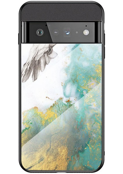 Pixel 6 Pro Kılıf,google Pixel 6 Pro Kılıf,mermer Ince Slim Fit Kadın Erkek Kız Sert Pc Yumuşak Tpu Sağlam Tampon Darbeye Dayanıklı Anti-Srcatch Hybrid Koruyucu Kapak Google 6 Pro (Yurt Dışından)