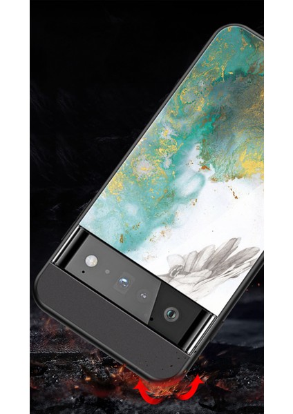 Pixel 6 Pro Kılıf,google Pixel 6 Pro Kılıf,mermer Ince Slim Fit Kadın Erkek Kız Sert Pc Yumuşak Tpu Sağlam Tampon Darbeye Dayanıklı Anti-Srcatch Hybrid Koruyucu Kapak Google 6 Pro (Yurt Dışından) fırsatları
