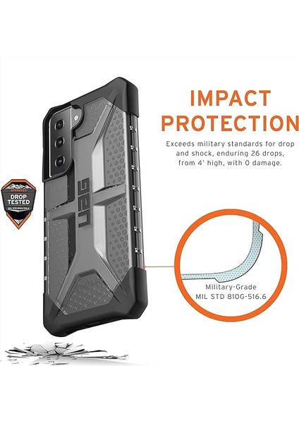 Samsung Galaxy S22 Için Tasarlandı Kılıf Clear Ice Dayanıklı Hafif Ince Darbeye Dayanıklı Şeffaf Plazma Koruyucu Kapak, [6,1 Inç Ekran] Gri (Yurt Dışından) fırsatları