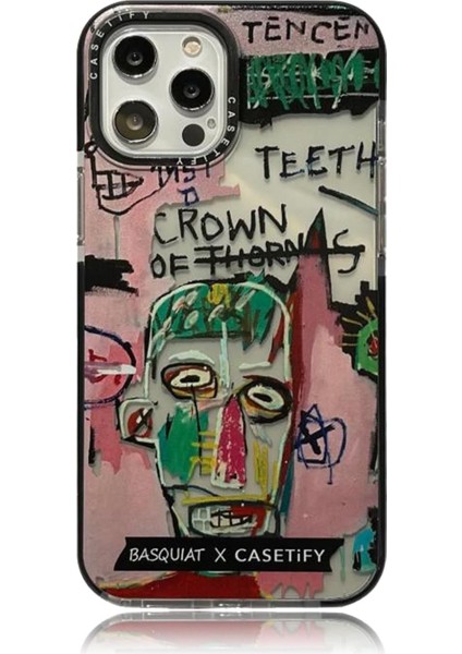 IPHONE12PRO Koruyucu Kılıf Için Uygun Soyut Sanat Grafiti Telefon Kılıfı Kişiselleştirilmiş IPHONE12PRO Darbeye Dayanıklı Telefon Kılıfı (Yurt Dışından)