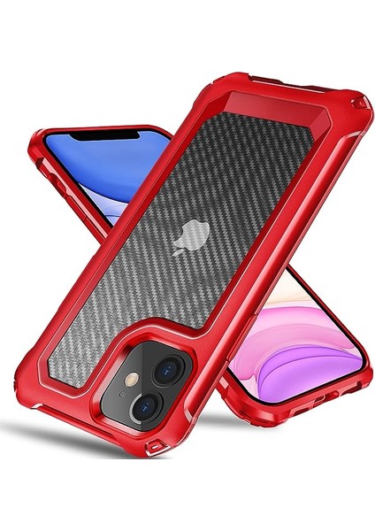 iPhone 11 Kılıf, [askeri Sınıf Darbeye Dayanıklı] [sert Karbon Fiber Sırt] [yumuşak Tpu Tampon Çerçevesi] Çizilmeye Karşı Dayanıklı, Parmak Izine Dayanıklı, iPhone 11 Için Koruyucu (Yurt Dışından)