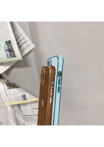 iPhone 12 Pro Max Kılıf ile Uyumlu Love Heart Kaplama Arka Kapak, iPhone 12 Pro Max Için Eğlenceli Sevimli Yan Küçük Desenli Yumuşak Tpu Darbeye Dayanıklı Kamera Koruyucu Elektroli (Yurt Dışından) modelleri