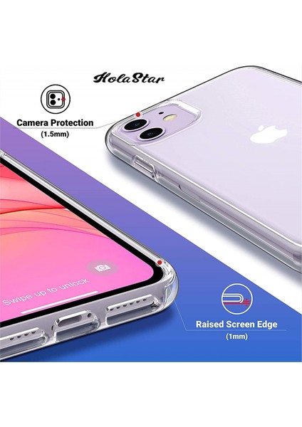 Ba?vurmak iPhone Xr I?in K?l?f, Kamera Koruyucuyla Entegre Mavi Kelebek Tasar?m Kristal Netli?inde Hibrit Ultra ?nce Telefon K?l?f? (Yurt Dışından)