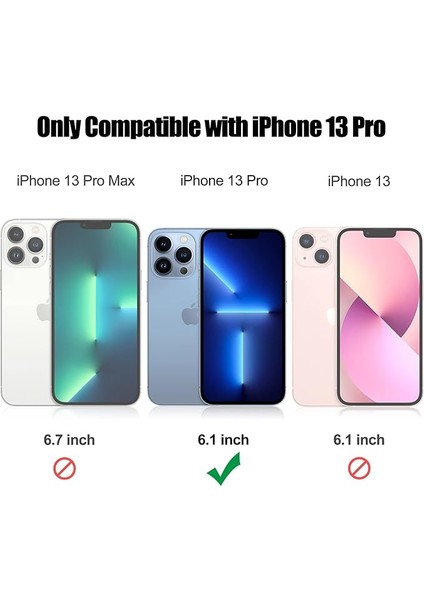 iPhone 13 Pro Için Ultra Ince Yumuşak Yastıklama Koruyucusu, Ağır Iş Koruması ve Dairesel Destek Koruyucusu (Yeşil) (Yurt Dışından) fiyatları