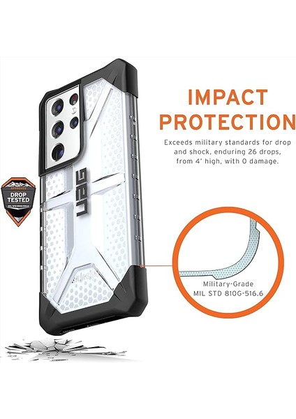 Samsung Galaxy S22 Ultra Kılıf Için Tasarlandı Clear Ice Sağlam Hafif Ince Darbeye Dayanıklı Şeffaf Plazma Koruyucu Kapak, [6,8 Inç Ekran] (Yurt Dışından) modelleri