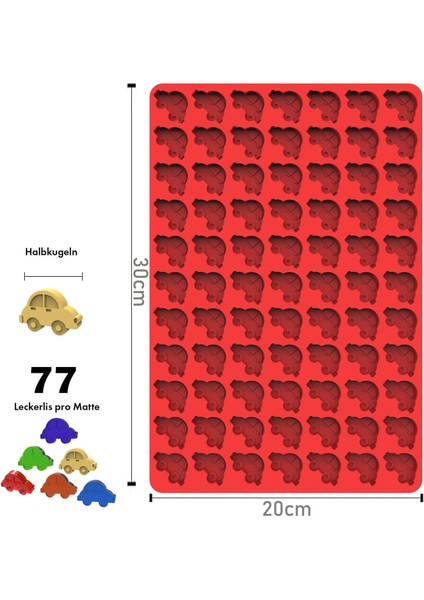 Karikatür Hayvan Silikon Pişirme Kalıbı (Yurt Dışından)