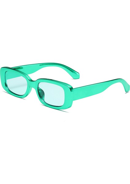 Elektroliz Retro Küçük Kare Güneş Gözlüğü (Yurt Dışından)