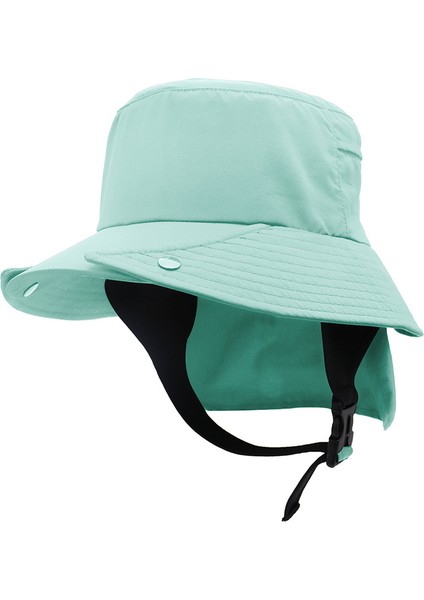 Ayrılabilir Balıkçı Şapkası Sürme Vahşi Macera Balıkçılık Çabuk Kuruyan Şapka Boyun Koruyucusu (Yurt Dışından)