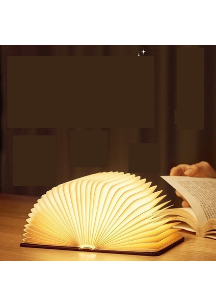 Kitap Lambası Şarj Edilebilir Gece Lambası Yatak Odası Başucu Lambası Katlanır Lamba Doğum Günü Hediyesi Atmosfer Aydınlık Lamba Uyku Refakatçi Lambası (Yurt Dışından)