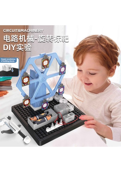 Stem Bilim Fizik Deney Öğretim Yardımcıları ve Ekipmanları Öğrenciler Için 8 Yaşında Dıy Yapı Taşı Devre Montajı Eğitici Oyuncaklar (Yurt Dışından)