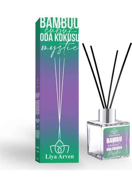 Liya Arven Bambu Çubuk Oda Kokusu Mystic  50 ml