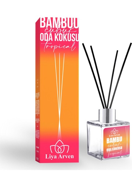 Liya Arven Bambu Çubuk Oda Kokusu Tropical  50 ml