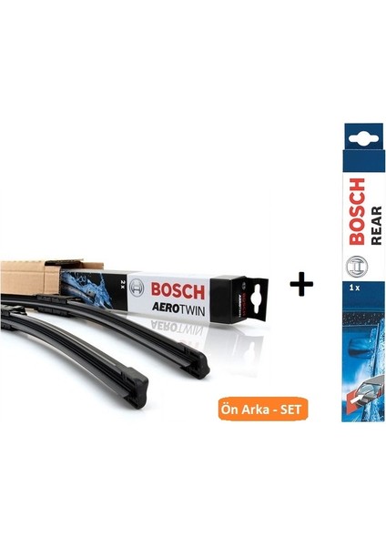 Nissan Qashqai +2 JJ10 (2008-2013) Ön Arka Silecek Muz Tipi Takım Aerotwin