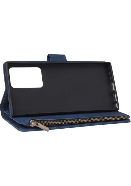 Samsung Galaxy Note 20 Ultra Cüzdan Kılıf ile Uyumlu Gaxaly Notes 20ULTRA Mavi Için Temperli Telefon Kılıfları (Yurt Dışından) fiyatları