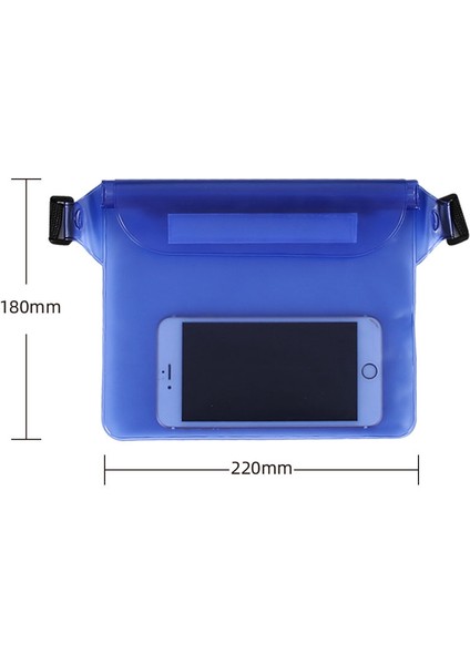 Ayarlanabilir Bel Askılı 2 Adet Su Geçirmez Telefon Çantası, Plaj Için Su Geçirmez Kese Kuru Çanta Yüzme Dalış Botla Balıkçılık Kano (Beyaz) (Yurt Dışından) fiyatları