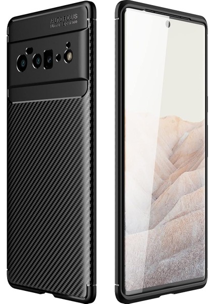 Pixel 6 Pro Kılıf, Slim Fit Google Pixel 6 Pro Kılıf Google Pixel 6 Pro Için Yumuşak Tpu Kaydırmaz Çizilmez Koruyucu Telefon Tampon Kılıfı (黑色) (Yurt Dışından)