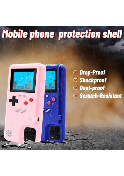 iPhone Için Oyun Konsolu Kılıfı, 36 Küçük Oyunlu Retro Koruyucu Kapaklı Kendi Kendine Çalışan Kılıf, Tam Renkli Ekran, iPhone Xs Max Için Darbeye Dayanıklı Video Oyunu Kılıfı (Yurt Dışından) modelleri