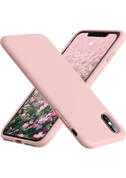 iPhone 6plus Kılıf, Yumuşak Sıvı Silikon, Ultra Ince Kauçuk, Tüm Vücut Koruması (Pembe) (Yurt Dışından)