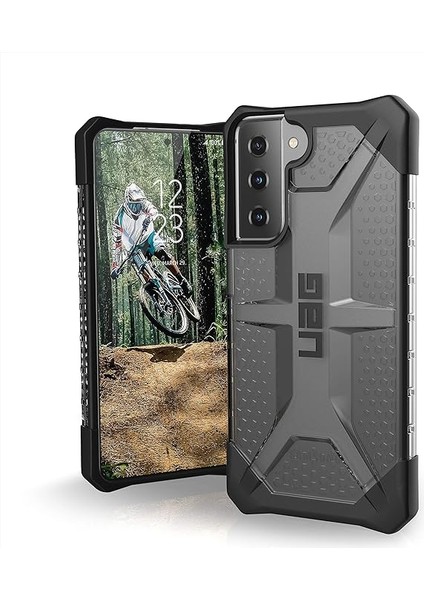 Samsung Galaxy S21 Için Tasarlandı Kılıf Clear Ice Dayanıklı Hafif Ince Darbeye Dayanıklı Şeffaf Plazma Koruyucu Kapak, [6,1 Inç Ekran] Gri (Yurt Dışından)