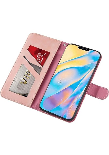 iPhone 12 Mini Telefon Kılıfı, Kart Yuvalı Güzel Fil Aşk Kalp Karikatür Deseni, Katlanır Stand, Manyetik Kapak, iPhone 12 Mini (5,4 Inç) ile Uyumlu - Pembe (Yurt Dışından) fiyatları
