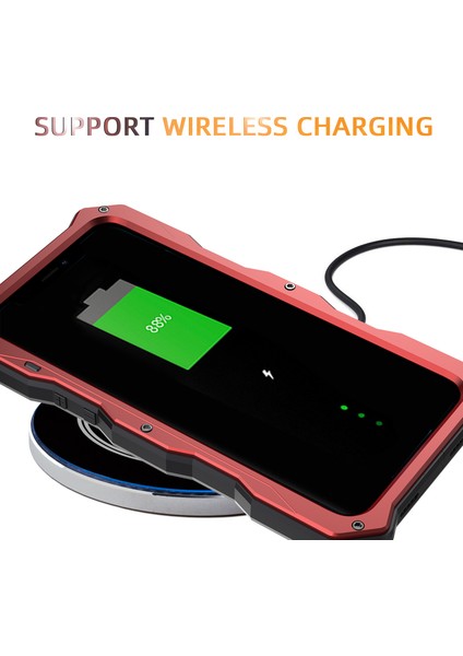 iPhone 12 Pro Max ile Uyumlu Su Geçirmez Kılıf, Dayanıklı Metal Tam Vücut Koruyucu Kılıf, Dahili Ekran Koruması Darbeye Dayanıklı Toz Geçirmez Sağlam Askeri Sınıf Defender (Yurt Dışından) fiyatları