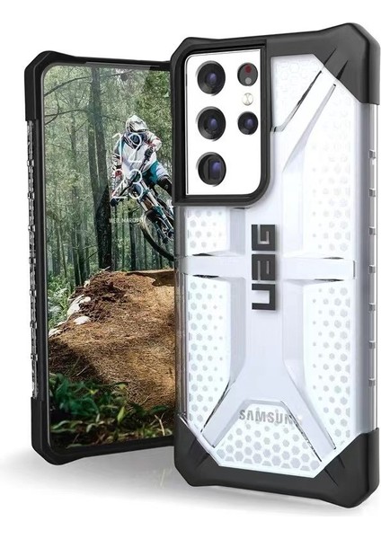 Samsung Galaxy S21 Ultra Kılıf Için Tasarlandı Clear Ice Dayanıklı Hafif Ince Darbeye Dayanıklı Şeffaf Plazma Koruyucu Kapak, [6,8 Inç Ekran] (Yurt Dışından)