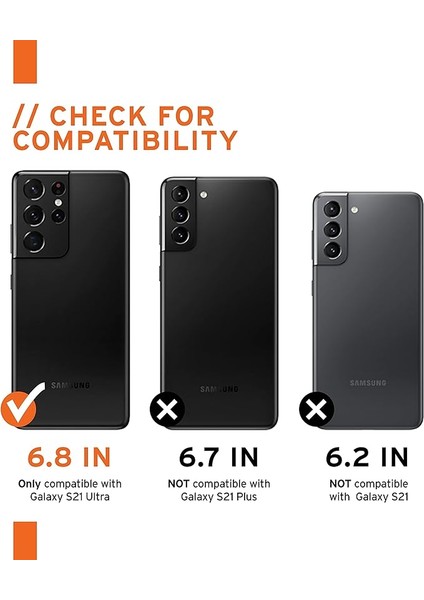 Samsung Galaxy S21 Ultra Kılıf Için Tasarlandı Clear Ice Dayanıklı Hafif Ince Darbeye Dayanıklı Şeffaf Plazma Koruyucu Kapak, [6,8 Inç Ekran] (Yurt Dışından) modelleri