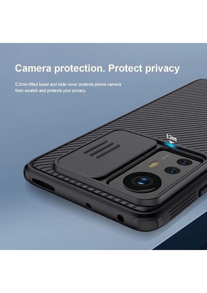 Xiaomi MI12PRO Için Kamera Kapaklı Kılıf, MI12PRO Telefon Kılıfı Nillkin Camshield Pro Slide Kamera Koruma Sert Pc ve Xiaomi MI12PRO Için Tpu Ağır Hizmet Darbeye Dayanıklı Kapak (M (Yurt Dışından) fiyatları