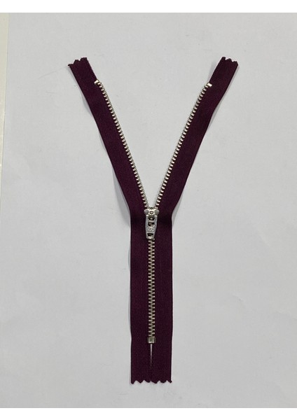 Kot Pantolon Fermuarı / Demir Diş Pantolon Fermuarı / Mürdüm 18 cm fiyatları