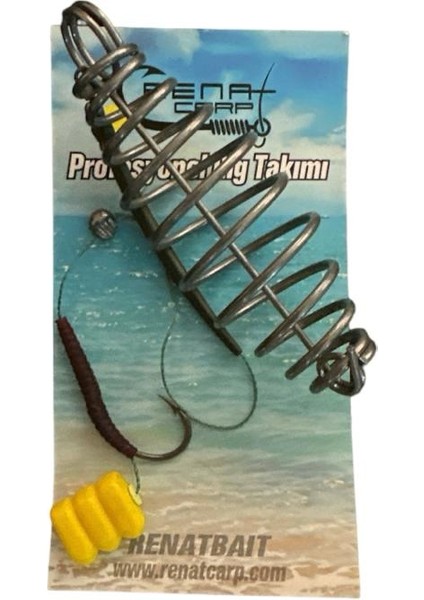 Sazan Profesyonel Rig Takım Yaylı Üç Mısır Sarı