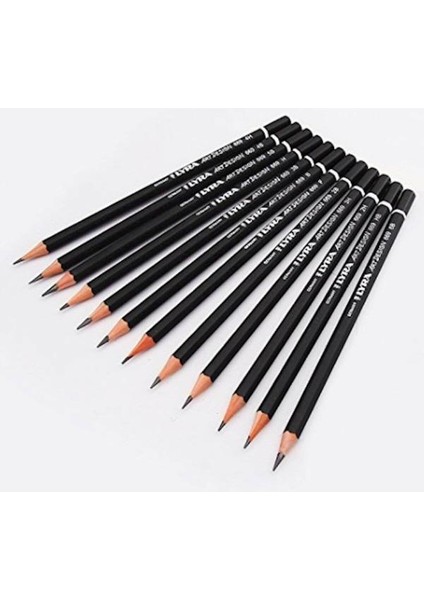 Kurşun Kalem Rembrandt Art Design F 12'li Paket Lyra