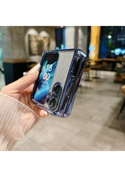 Oppo Find N2 Flip Için Darbeye Dayanıklı Telefon Kılıfı - Gümüş (Yurt Dışından) modelleri