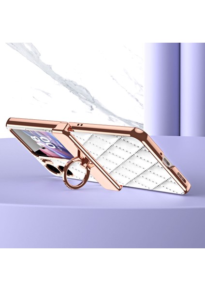 Oppo Find N2 Flip Için Darbeye Dayanıklı Telefon Kılıfı - Beyaz (Yurt Dışından) fiyatları