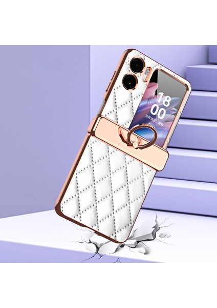 Oppo Find N2 Flip Için Darbeye Dayanıklı Telefon Kılıfı - Beyaz (Yurt Dışından) fırsatları