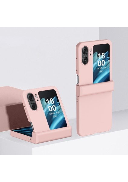 Oppo Find N2 Flip Için Darbeye Dayanıklı Telefon Kılıfı - Pembe (Yurt Dışından)