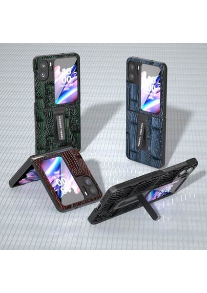 Oppo Find N2 Flip Için Darbeye Dayanıklı Telefon Kılıfı - Kahverengi (Yurt Dışından) fiyatları