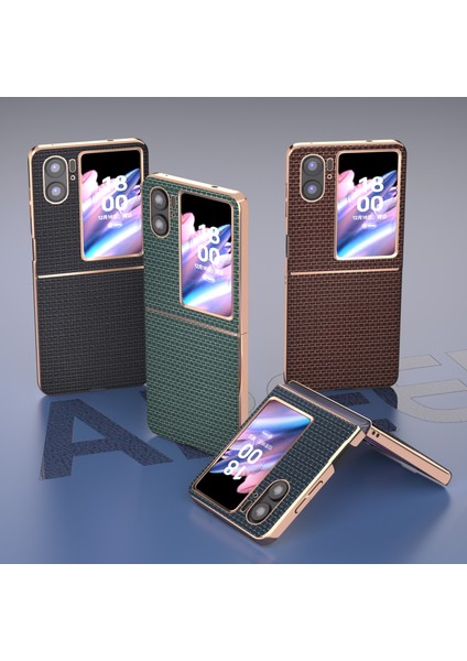 Oppo Find N2 Flip Için Darbeye Dayanıklı Telefon Kılıfı - Yeşil (Yurt Dışından) fiyatları