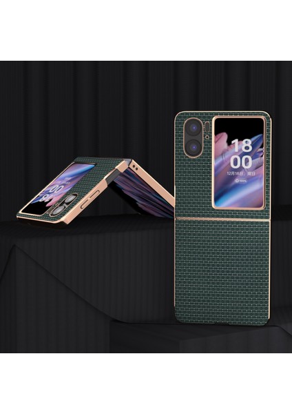 Oppo Find N2 Flip Için Darbeye Dayanıklı Telefon Kılıfı - Yeşil (Yurt Dışından) indirimleri