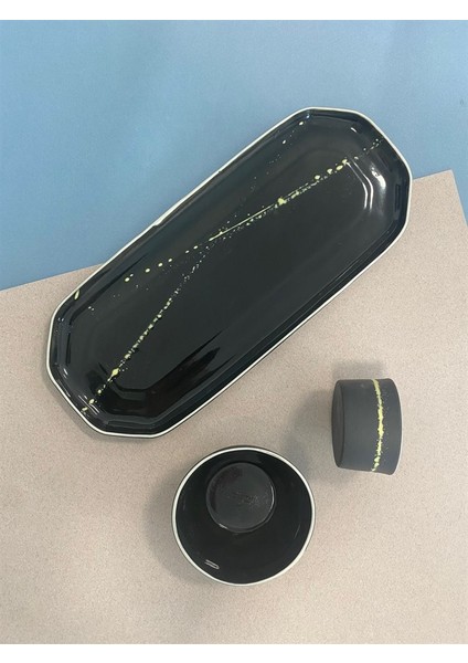 Sushi Set Sarı Brush