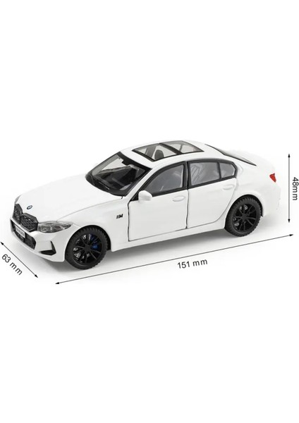 Bmw 3.20 M 1:32 Model Maket Araba Beyaz