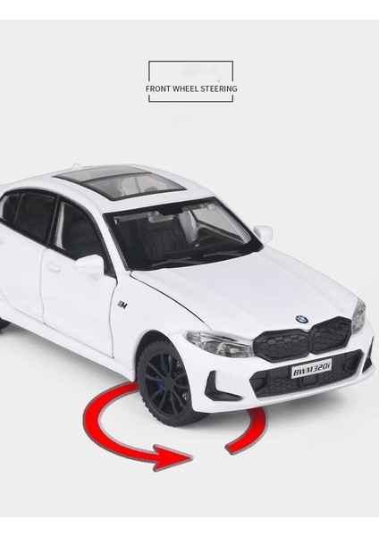 Bmw 3.20 M 1:32 Model Maket Araba Beyaz fırsatları