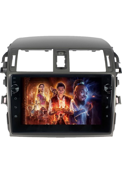 Toyota Corolla Android Multimedya Carplay Oem 4gb RAM+64GB HDD 2007-2012 Navigosyan Tuşlu Ekran