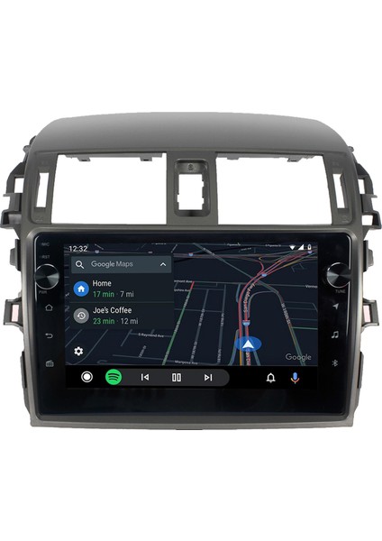 Toyota Corolla Android Multimedya Carplay Oem 4gb RAM+64GB HDD 2007-2012 Navigosyan Tuşlu Ekran fiyatları