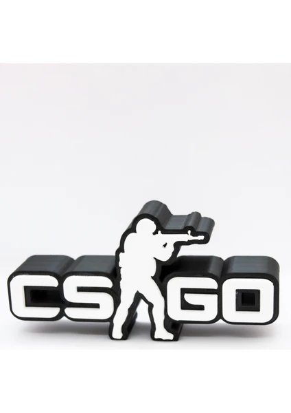 Cs Go Logo Dekor Hediyelik Counter Strıke