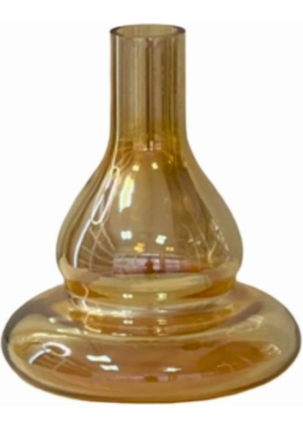 Cam Modeli Efendi Gold Hookah & Shisha Glass