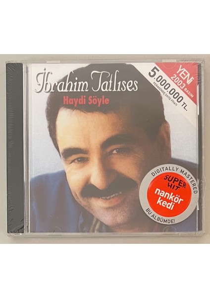 Ibrahim Tatlıses Haydi Söyle CD (Jelatininde Sıfır 2003 Baskı)