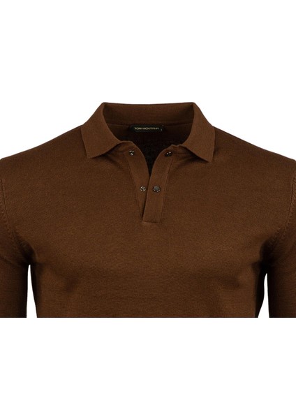Klasik Kalıp Basic Polo Yaka Triko-T1006