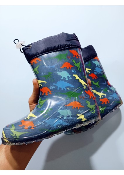 Çocuk Çizme Yağmur ve Kar Botu Soğuk Geçirmez Kürklü fiyatları
