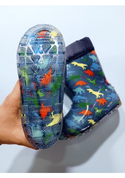 Çocuk Çizme Yağmur ve Kar Botu Soğuk Geçirmez Kürklü modelleri